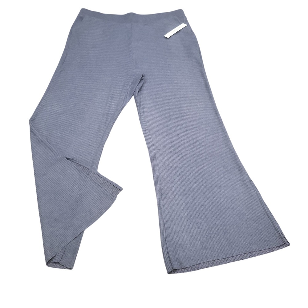 Theo & Spence Womens Pants X-Large Size Blue Pull On Pants with Pockets
